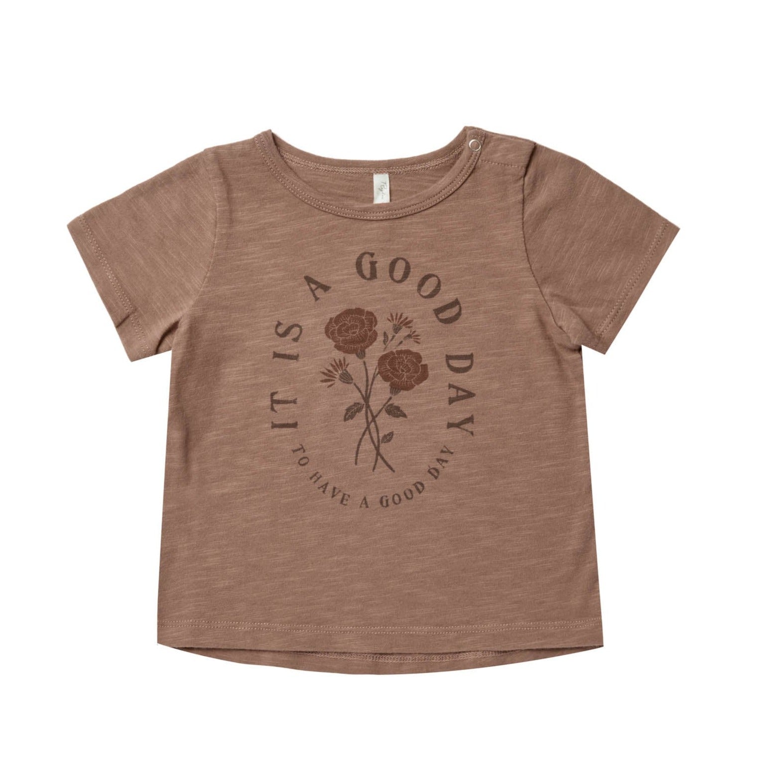 Trendy baby tee by Rylee and Cru  It's a Good Day at Bonjour Baby Baskets