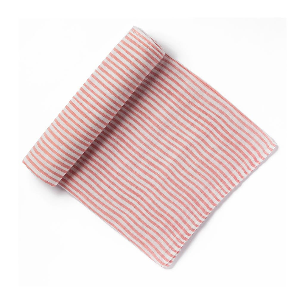 Swaddle Blanket Pink Stripe