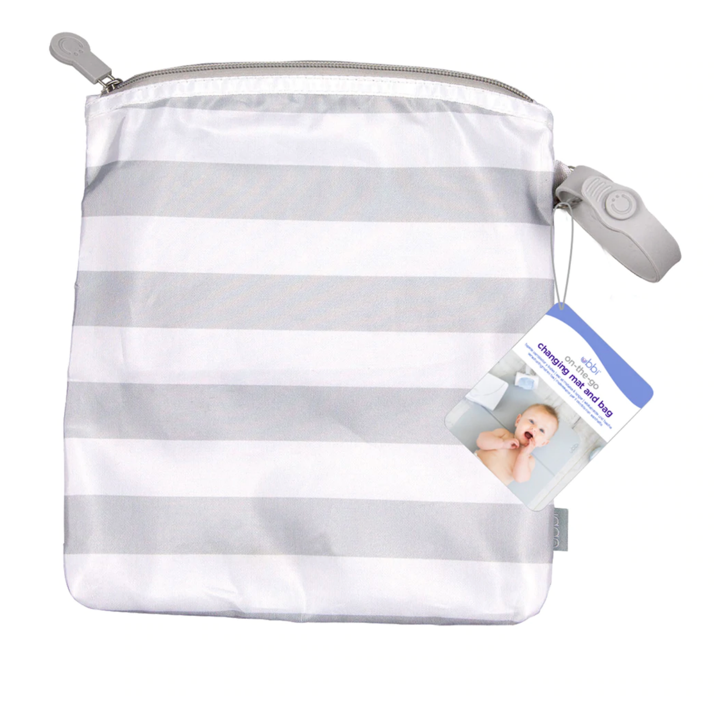 Ubbi on the go Changing Mat and Bag at Bonjour Baby Baskets
