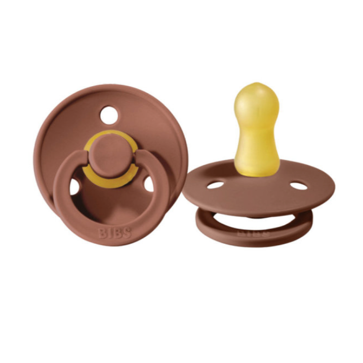 BIBS Pacifiers in Woodchuck colour at Bonjour Baby Baskets