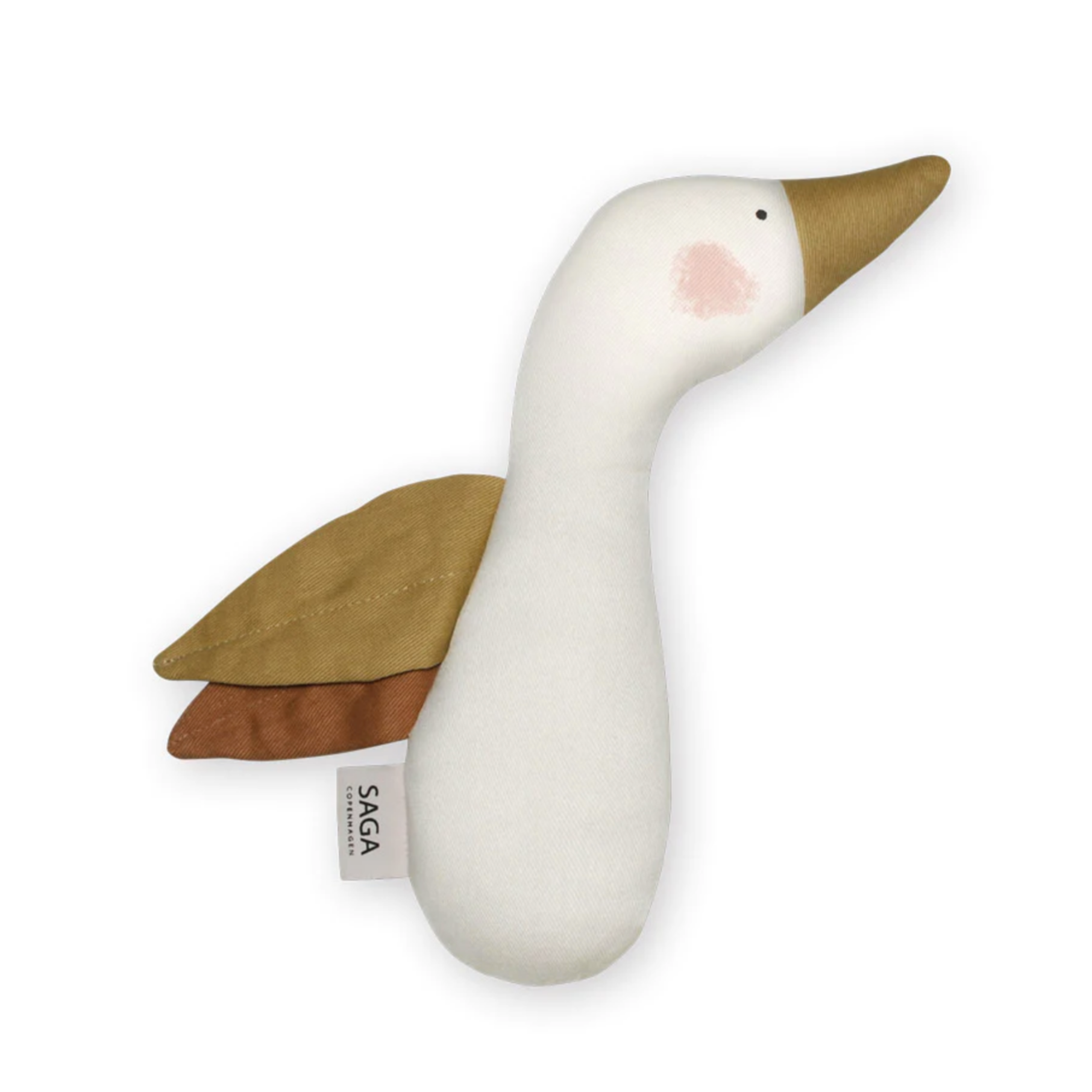 Saga Copenhagen Goose Baby Toy at Bonjour Baby Baskets