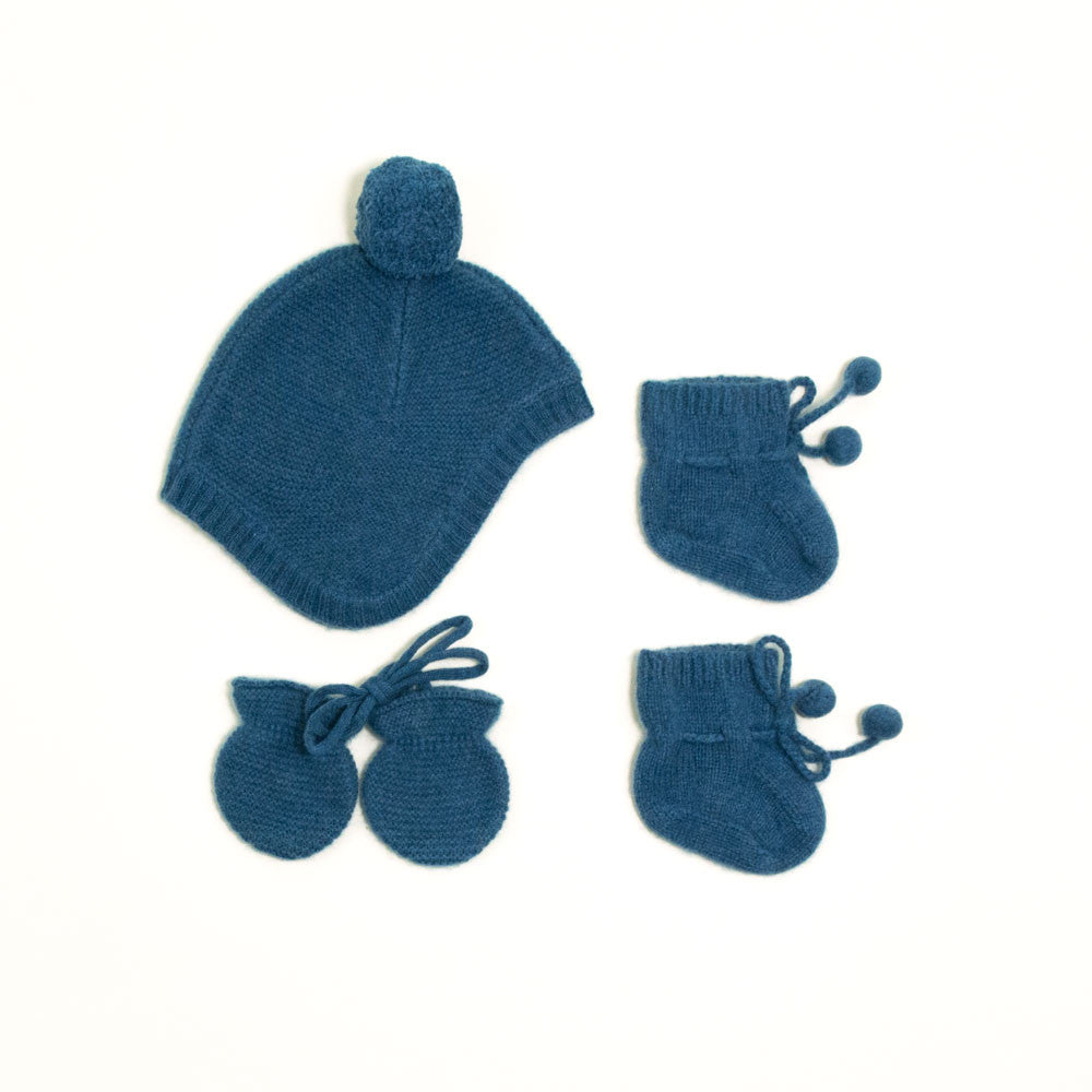 Cashmere Set - Indigo
