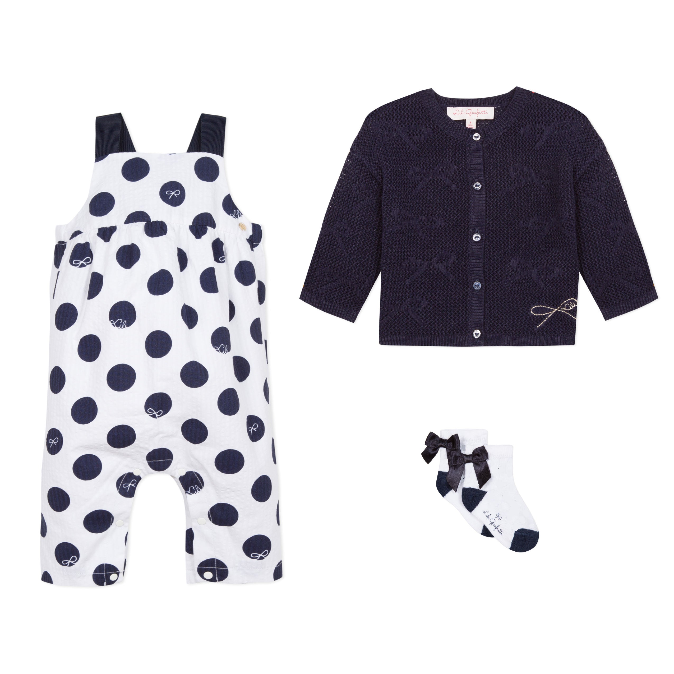 Lili Gaufrette Baby Girl Gift at Bonjour Baby Baskets, perfect Corporate Baby Gifts
