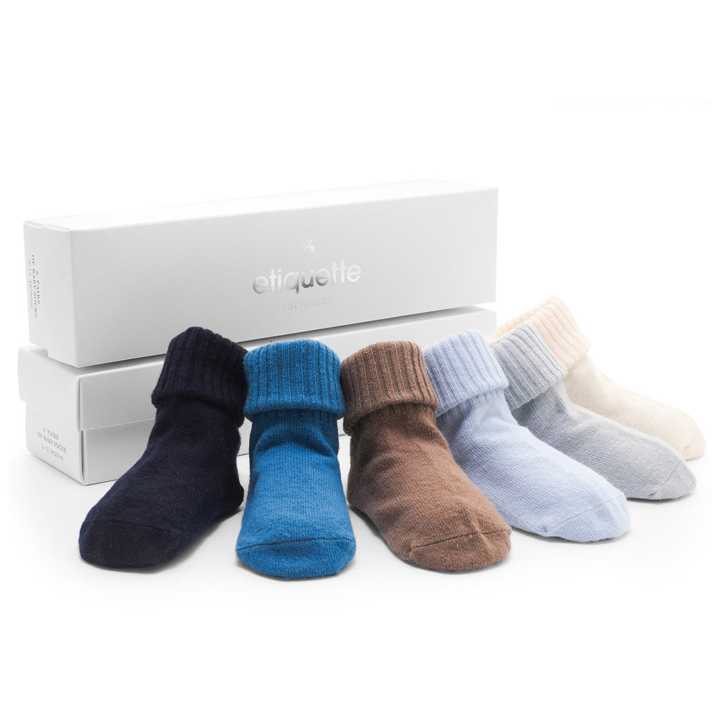 Baby Socks Basic Luxuries Cotton