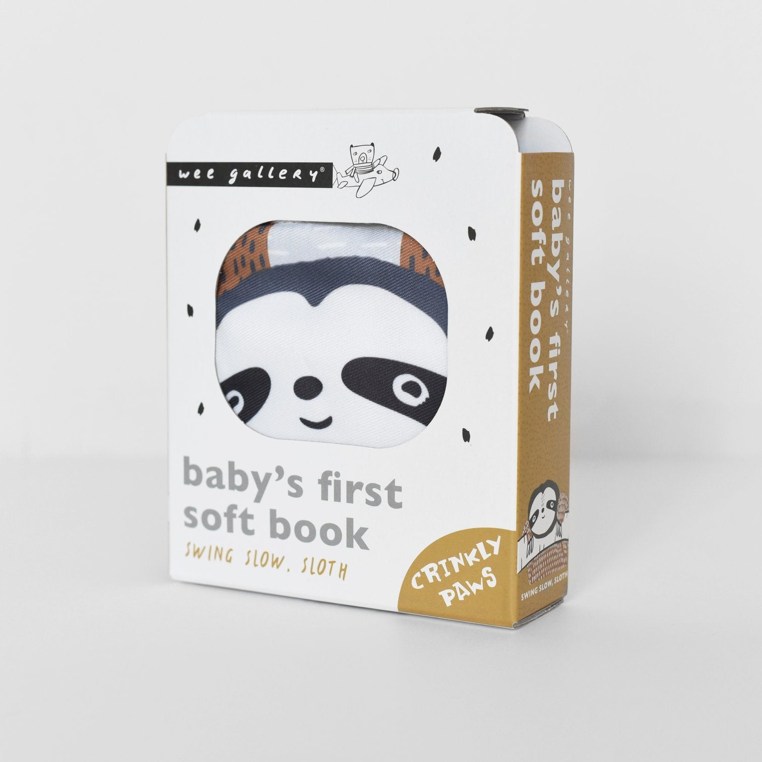 Baby First Soft Book - Swing Slow Sloth