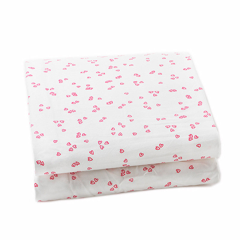 Baby Change Pad Cover Flutter Pink