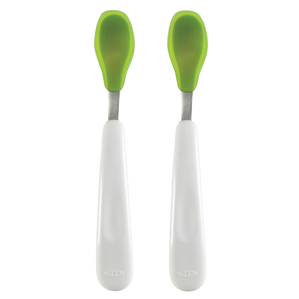 Feeding Spoon Set with Soft Silicone