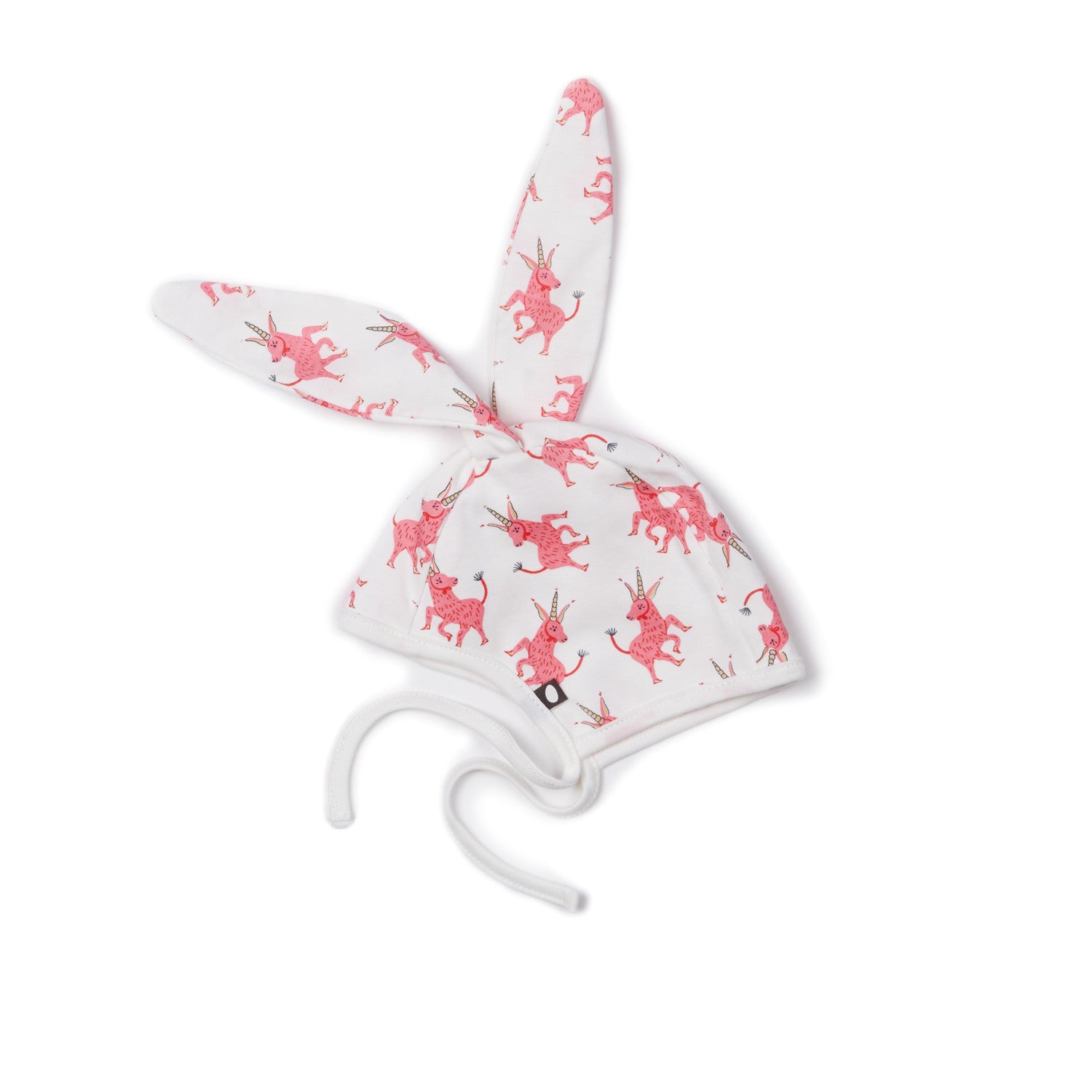 OEUF NYC bunny hat with Unicorns 