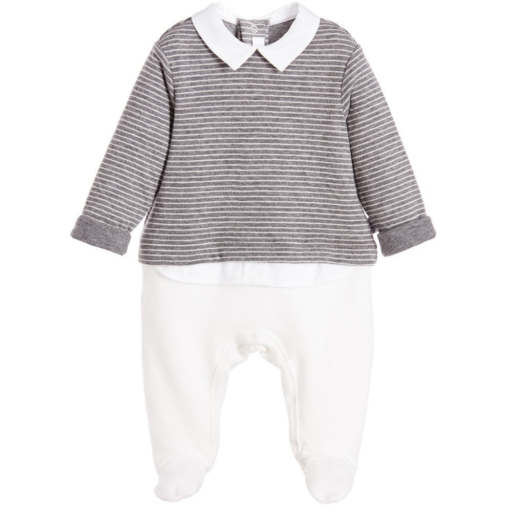 Luxury Babygrow by Il Gufo in Canada