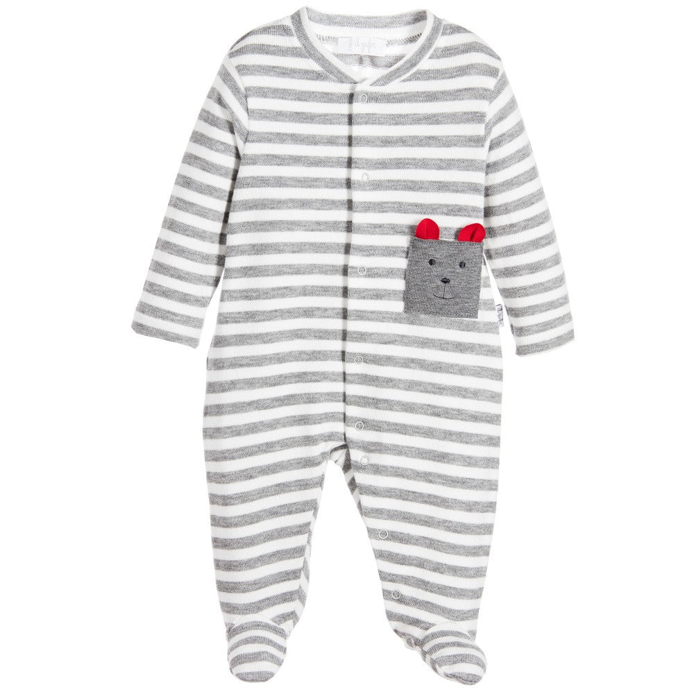 Luxurious Baby Sleeper with mouse pocket at Bonjour Baby Baskets