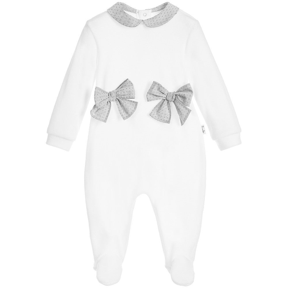 Luxury Baby Girl Sleeper by Il Gufo at Bonjour Baby Baskets