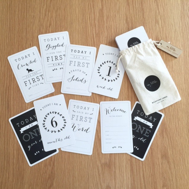 Milestone Baby Cards