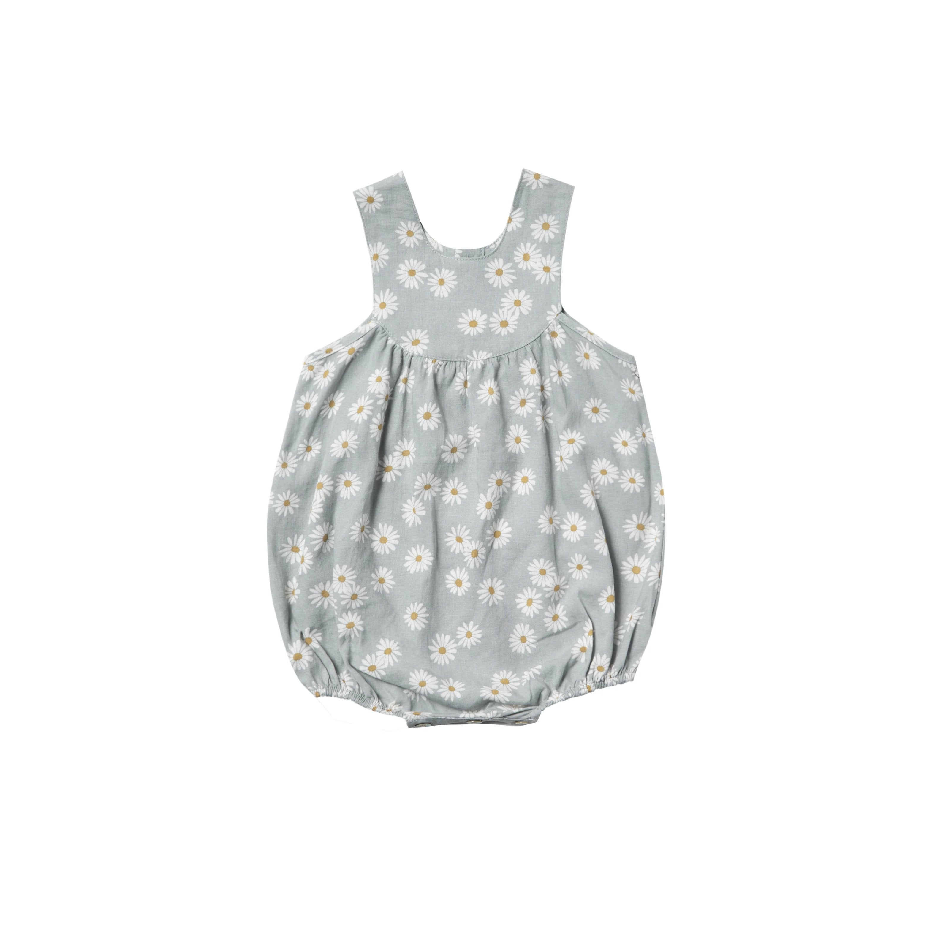 Rylee and Cru Bubble Onesie with Daisies at Bonjour Baby Baskets, best baby shower gifts