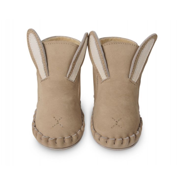 Donsje Lined Baby Bunny Leather Boots. Perfect addition to your BYOB (Build Your Own Basket) 