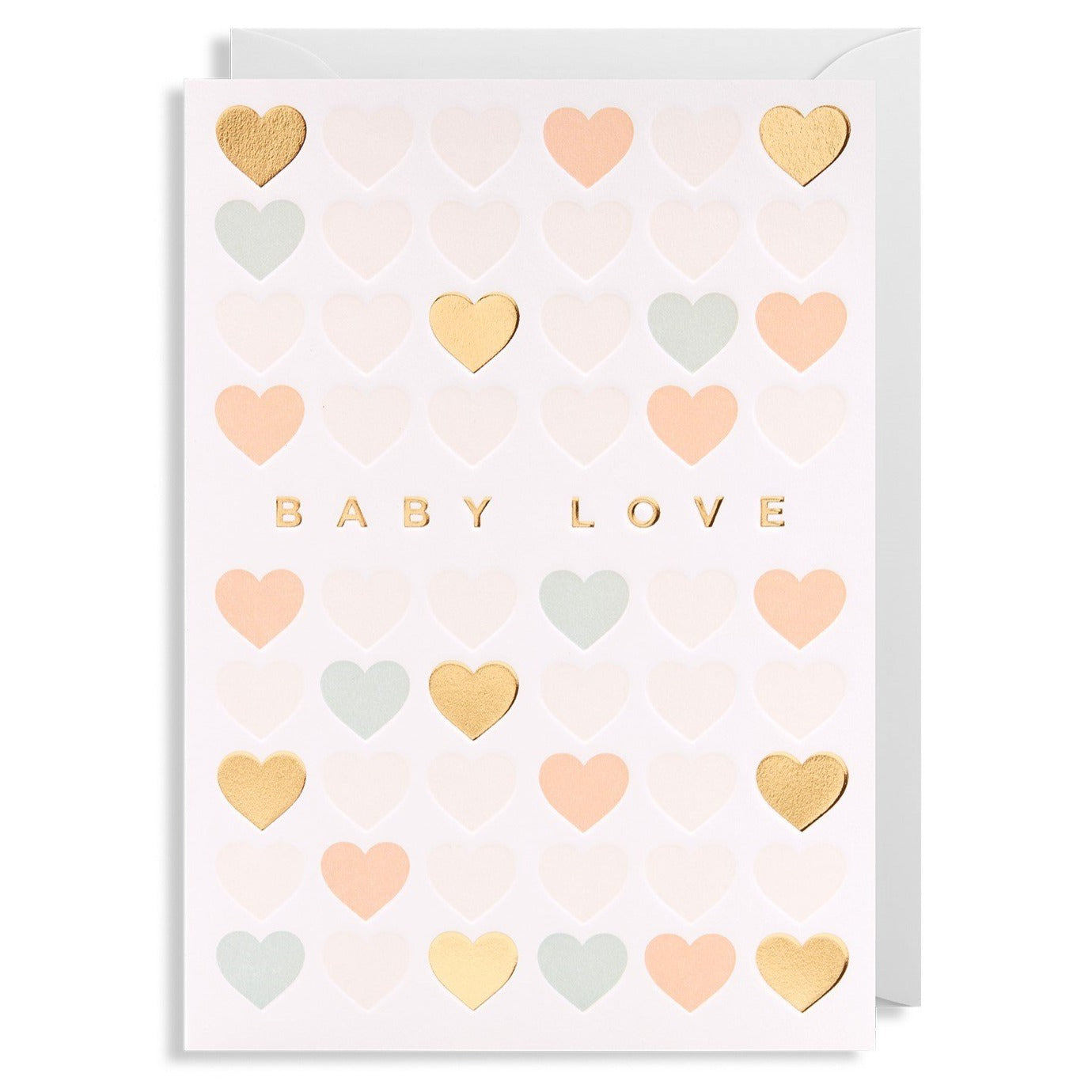 Baby Love Greeting Card at Bonjour Baby Baskets