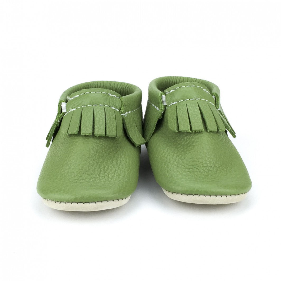 Minimoc Leather Mocs in Turtle