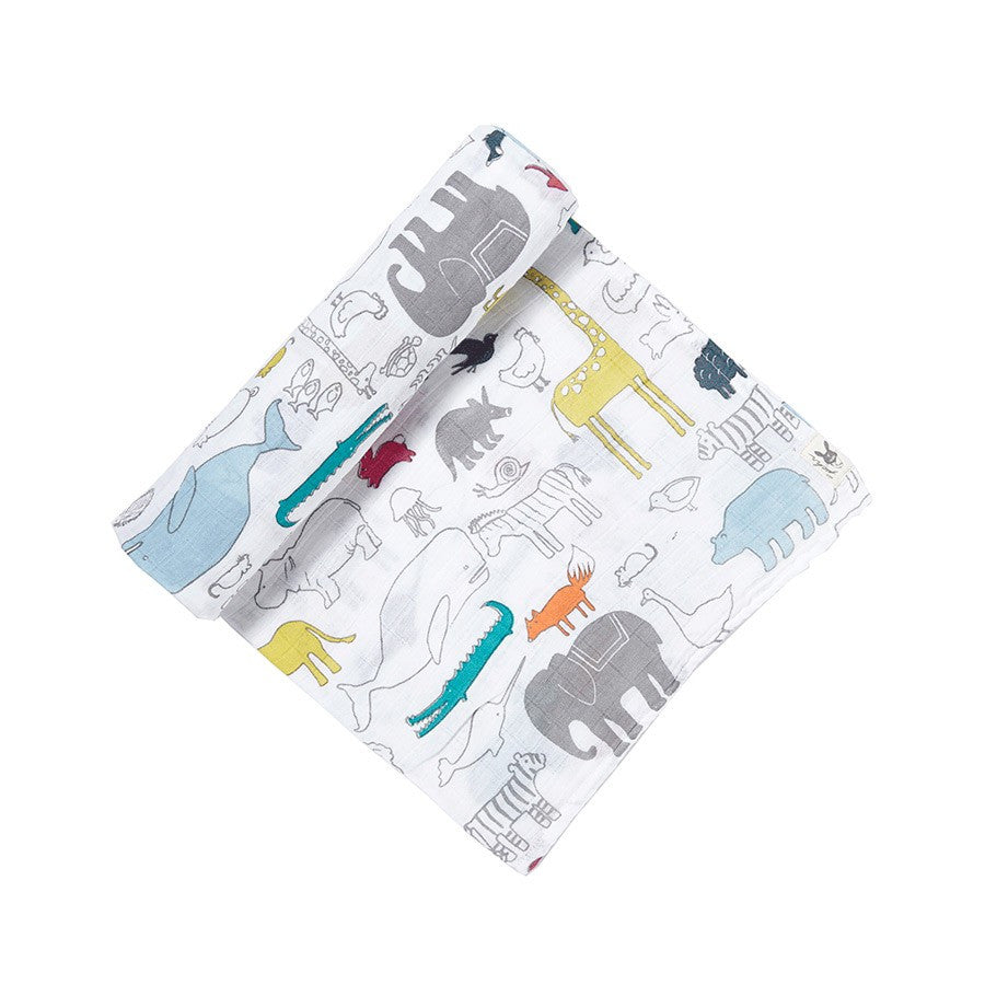 Swaddle Blanket Noah's Ark