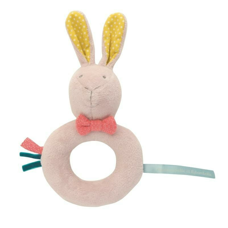 Rattle Rabbit from Mademoiselle et Ribambelle Collection