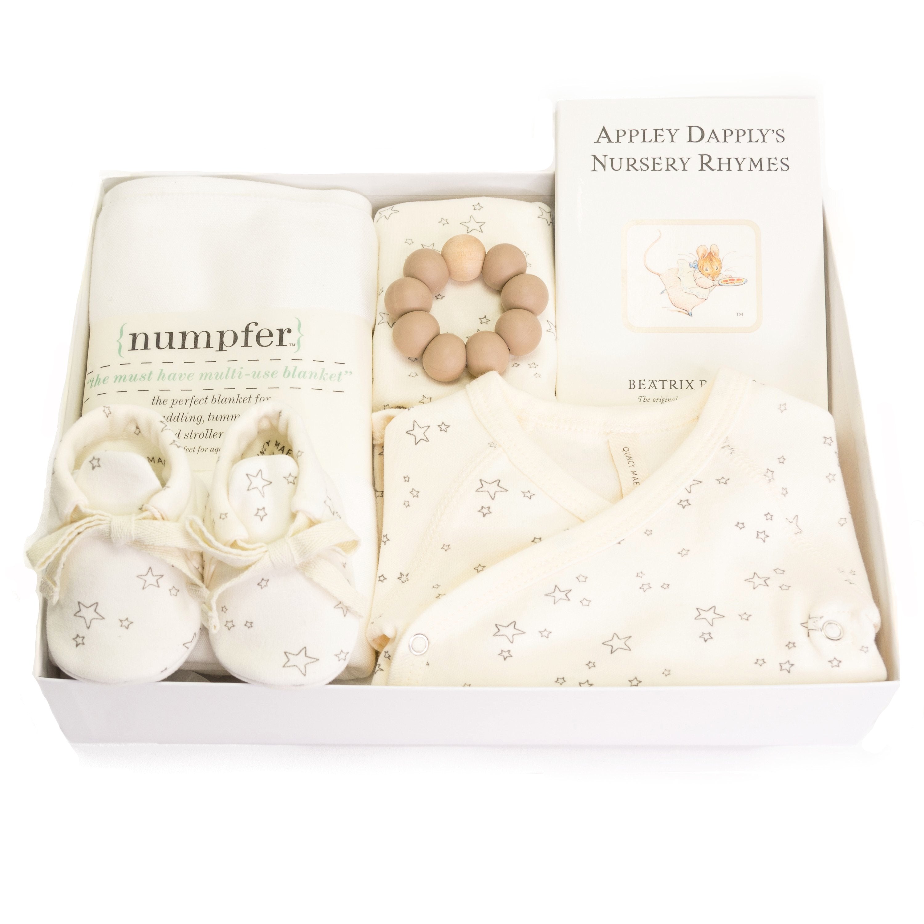 Quincy Mae Organic Newborn Baby Gift Box