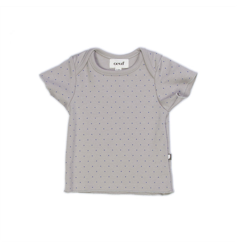 Indigo Dots Short Sleeves Tee