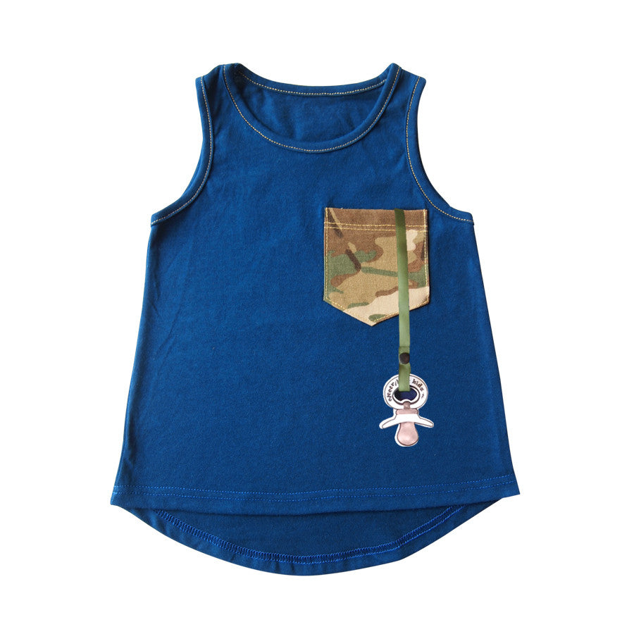Camisole with Camo pocket