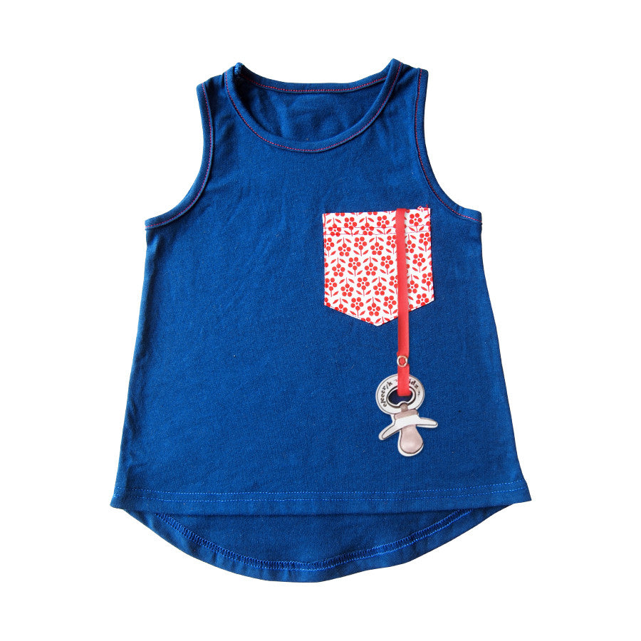 Camisole with Flower pocket