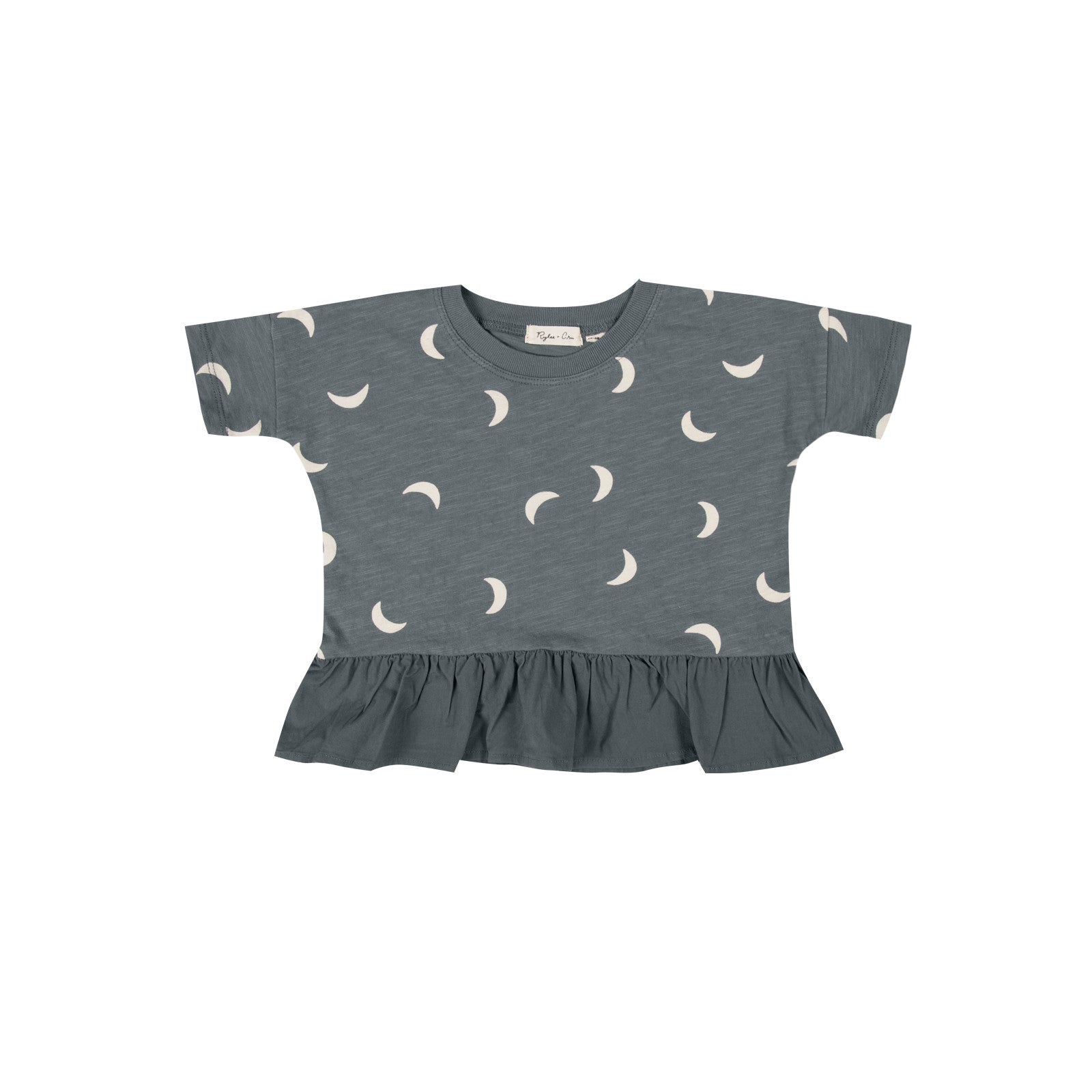 Baby top by Rylee and Cru with moons print