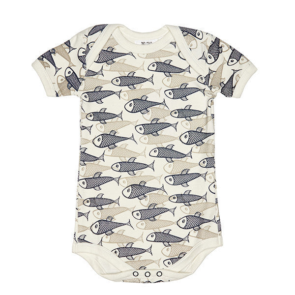 Organic Cotton Onesie - Fish be Free