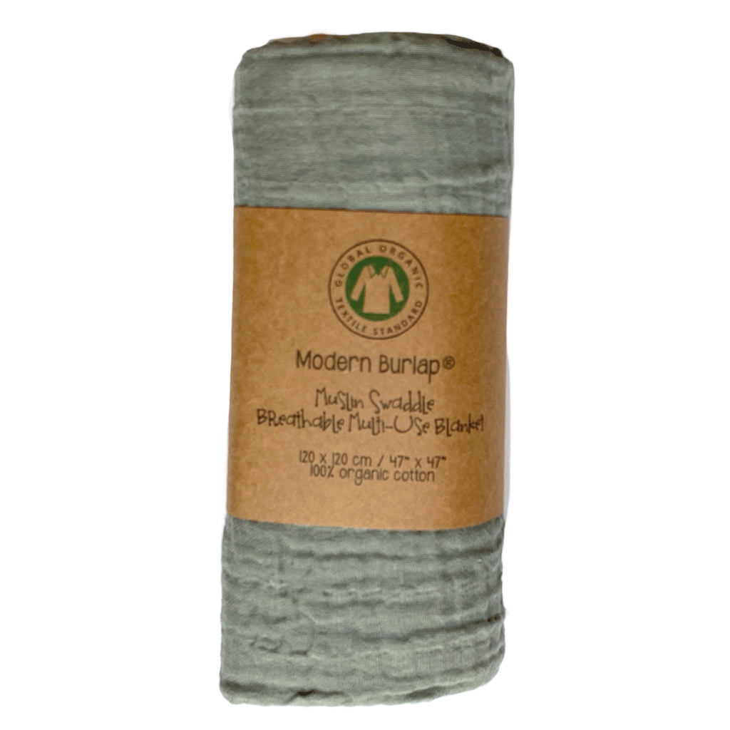 Swaddle Blanket Organic Grey